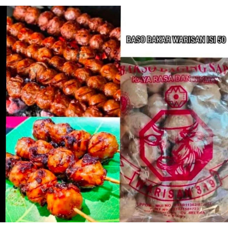 Jual Bakso Warisan Bakar 50pc Shopee Indonesia