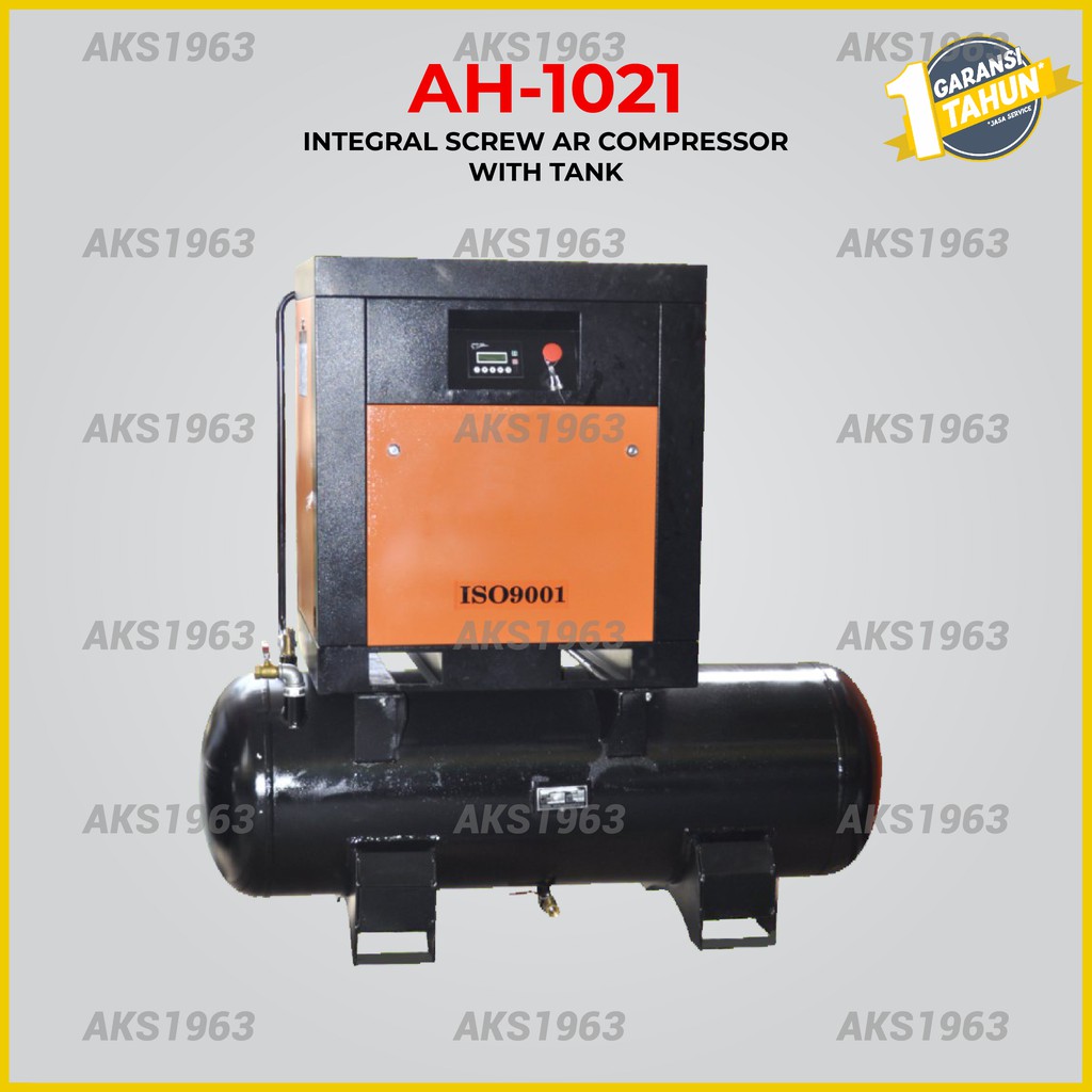 Jual Kompresor Angin Udara Integral Screw Air Compressor Dinamo 7.5 Kw ...