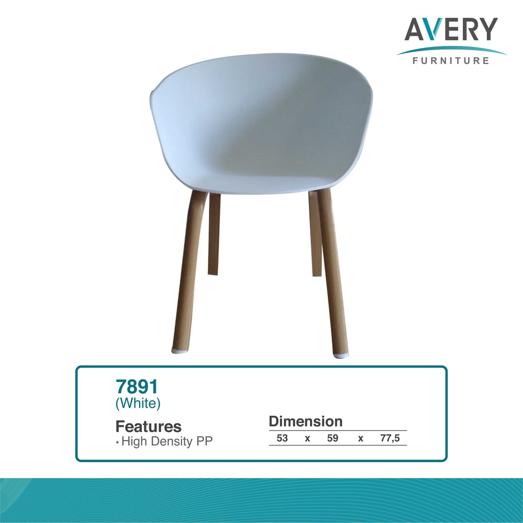 Jual Avery Plastic Chair 7891 Kursi Modern Kursi Cafe Ruang