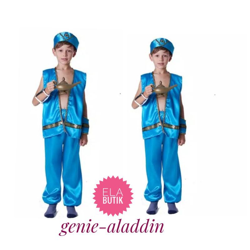 Jual Kostum Genie-jin Aladdin-kostum Arabian-kostum Ulang Tahun ...