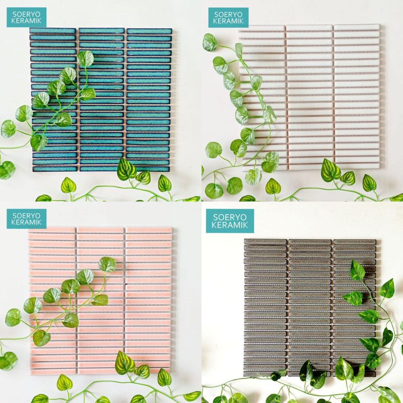 Jual Keramik Dinding Kamar Mandi / Dapur Mini Liner Glossy 28,4x29,6 cm