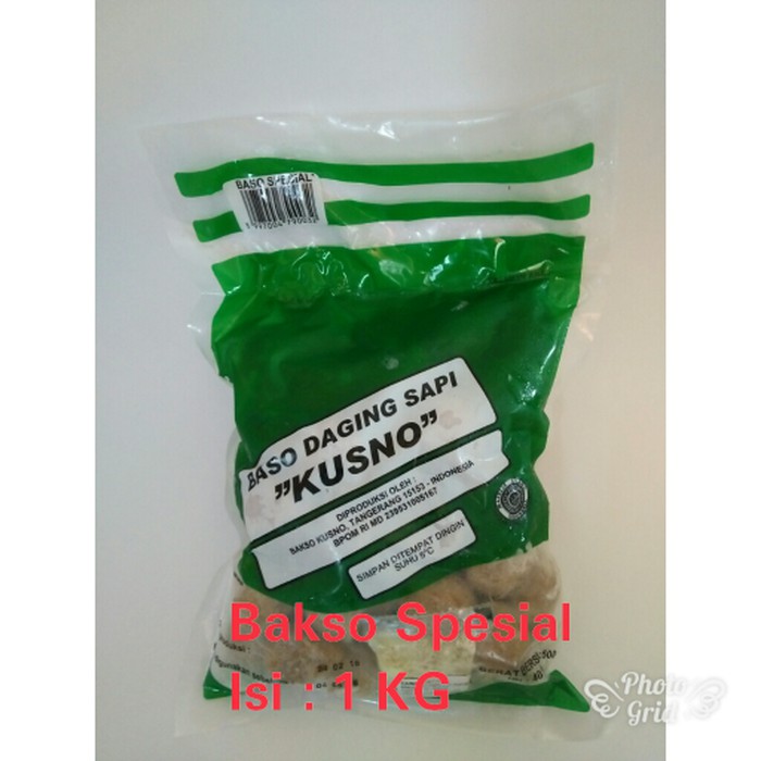 Jual Bakso Sapi Spesial Daging Sapi Pak Kusno 1 Kg Shopee Indonesia