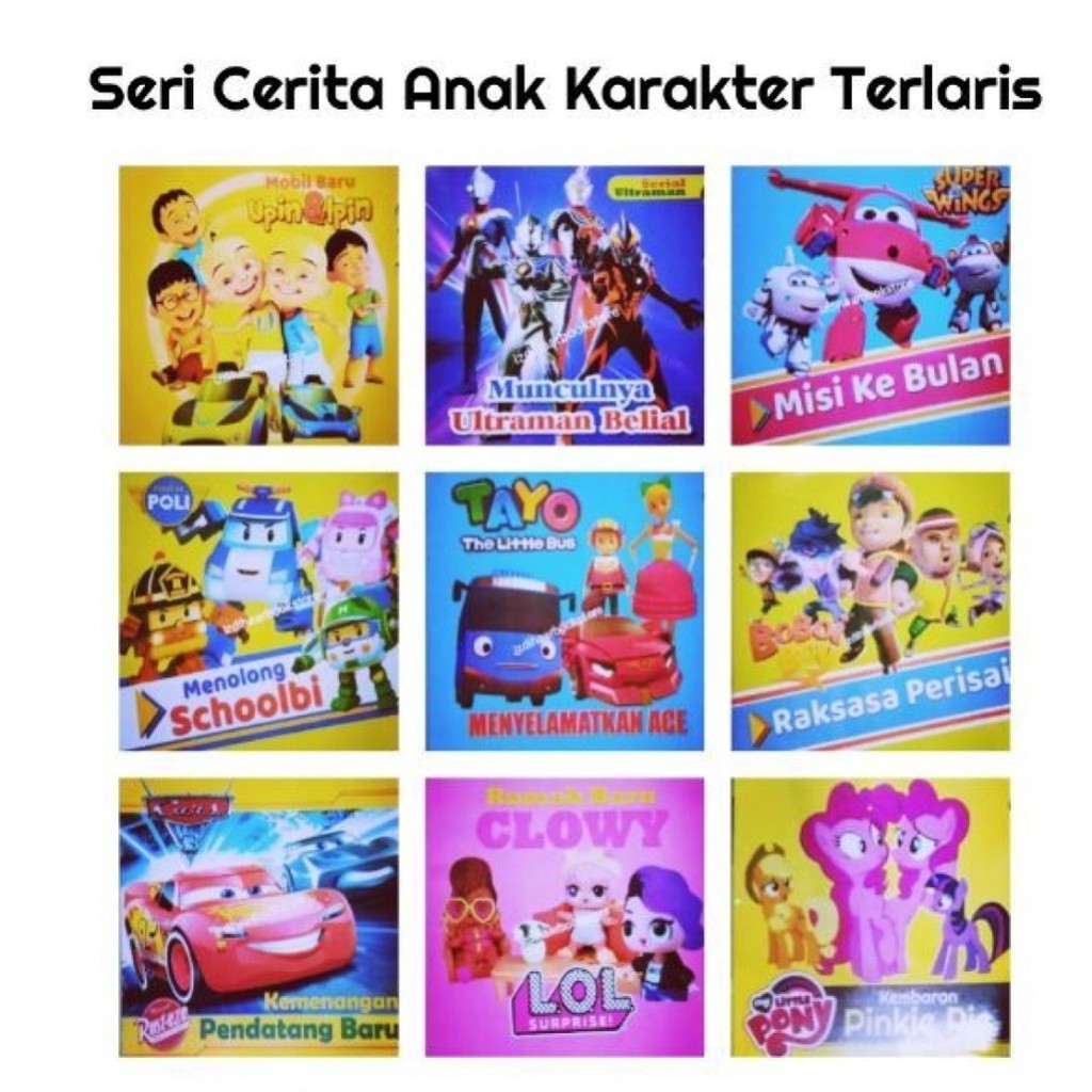 Jual Buku Cerita Anak Bergambar Full Color | Shopee Indonesia
