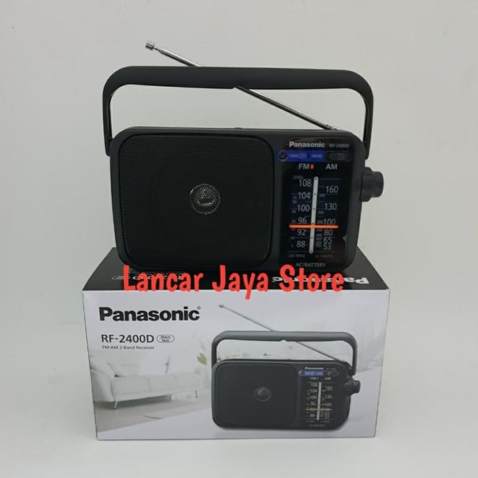 Jual RADIO AC/DC / RADIO LISTRIK 2BAND FM/AM PANASONIC RF-2400D ...