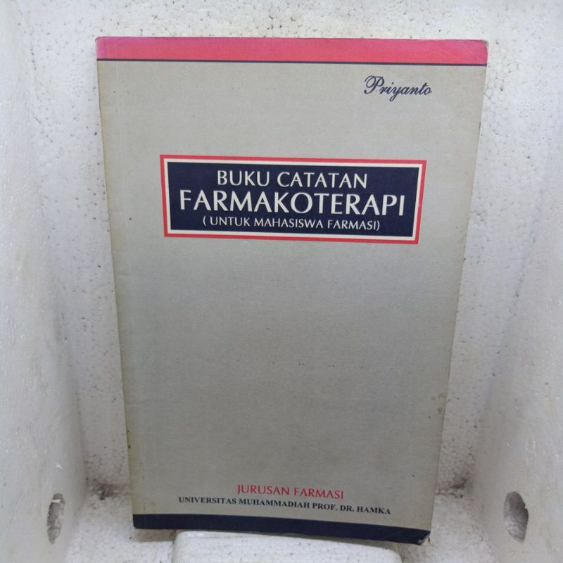 Jual Buku Catatan Farmakoterapi (Untuk Mahasiswa Farmasi) | Shopee ...