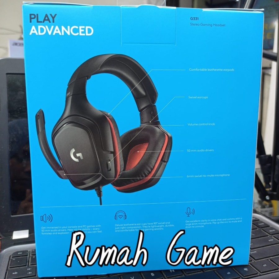 Jual Logitech G331 Stereo Gaming Headset original | Shopee Indonesia