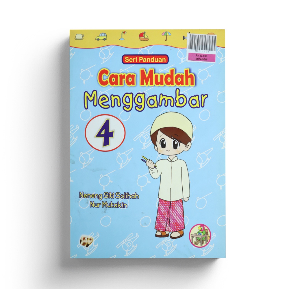 Jual Buku Anak Muslim Seri Panduan Cara Mudah Menggambar 4 Gema