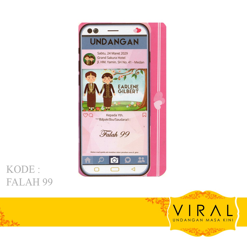 Jual Blangko Undangan Falah 99 Harga Murah | Shopee Indonesia