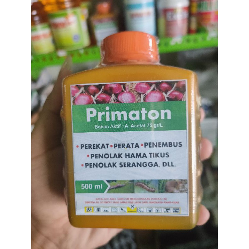 Jual PRIMATON 500 ML PEREKAT PERATA PENEMBUS + PENOLAK HAMA TIKUS DAN ...