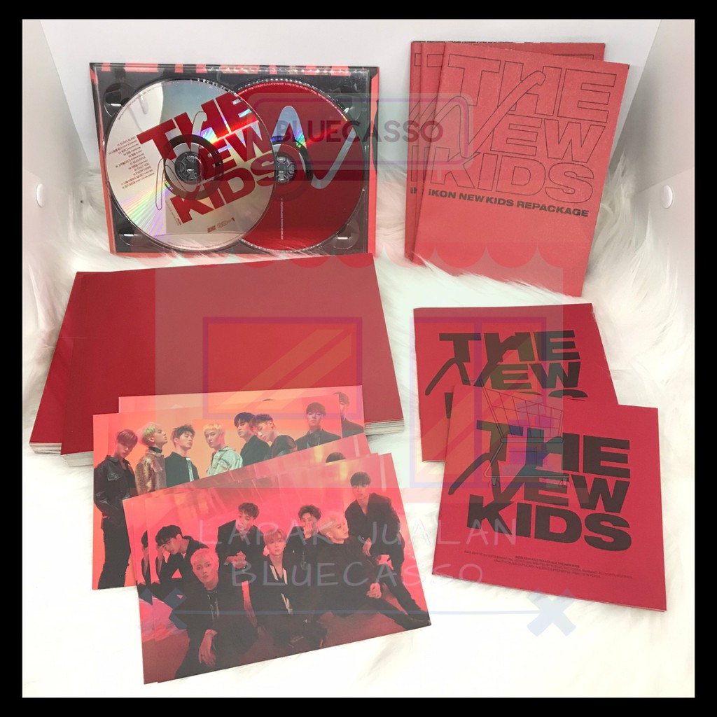 Jual iKON REPACKAGE RED Ver. (SHARING) | Shopee Indonesia