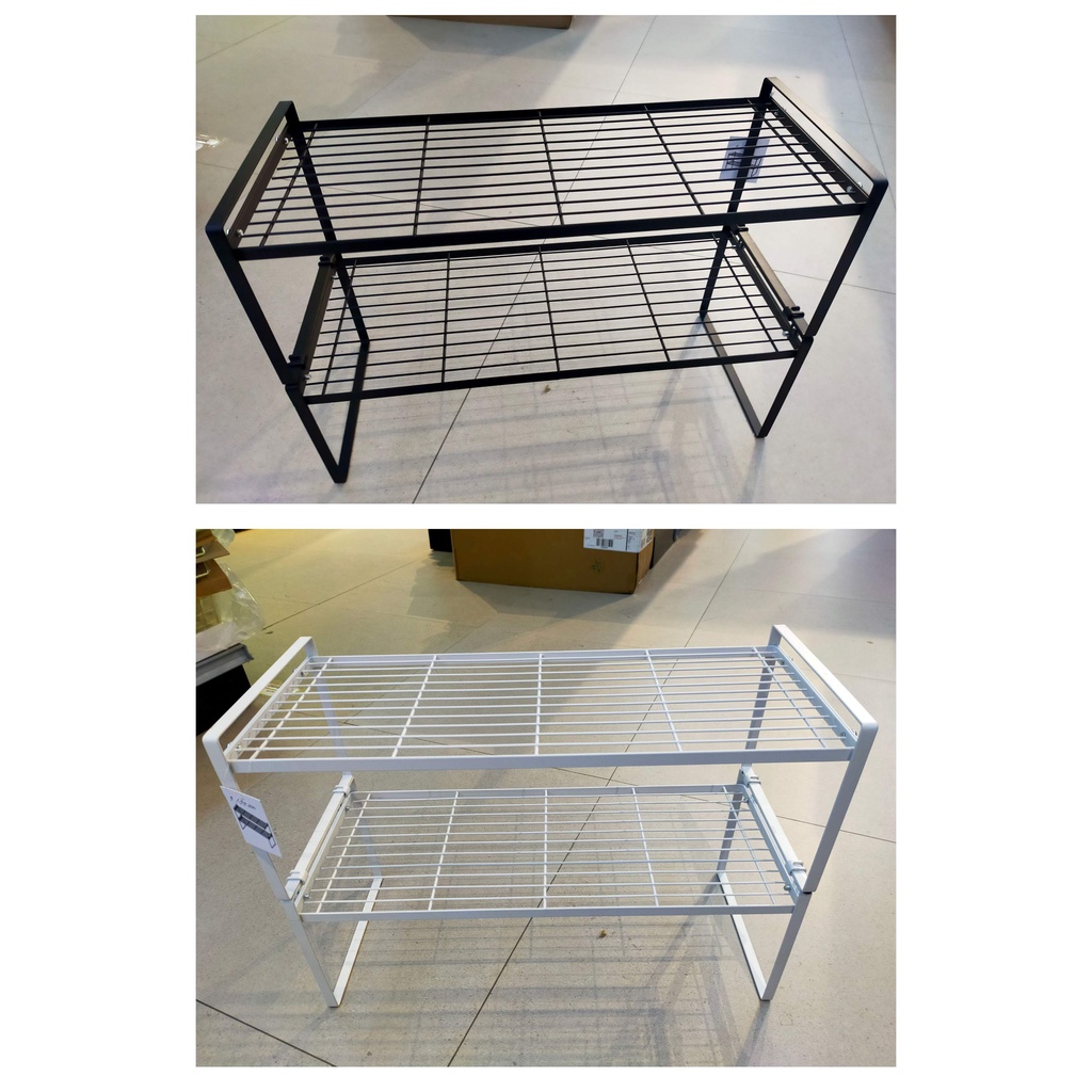 Jual INFORMA Rak Sisipan LONG DOUBLE STORAGE SHELF RACK Rak Dapur / Rak ...