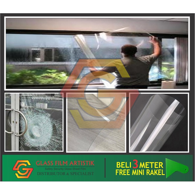 Jual KACA FILM CLEAR SAFETY | Shopee Indonesia