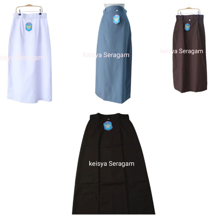 Jual Rok span panjang SMA SMK model A merek bullofa/seragam | Shopee ...