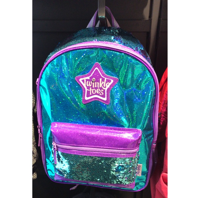 Jual SALE 40 SKECHERS ORIGINAL Girl Sequin Twinkle Toes Backpack