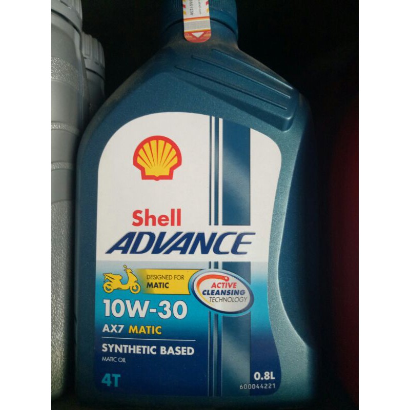 Jual SHELL ADVANCE AX7 MATIC 0.8L | Shopee Indonesia