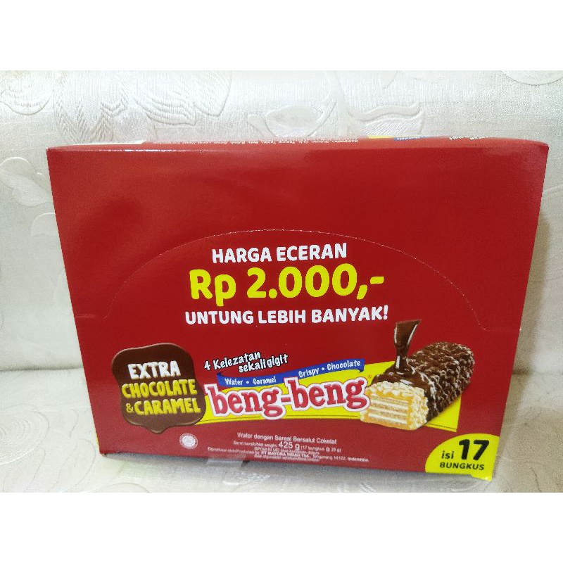 Jual Beng Beng Kemasan Baru Box Isi Pcs Cokelat Beng Beng