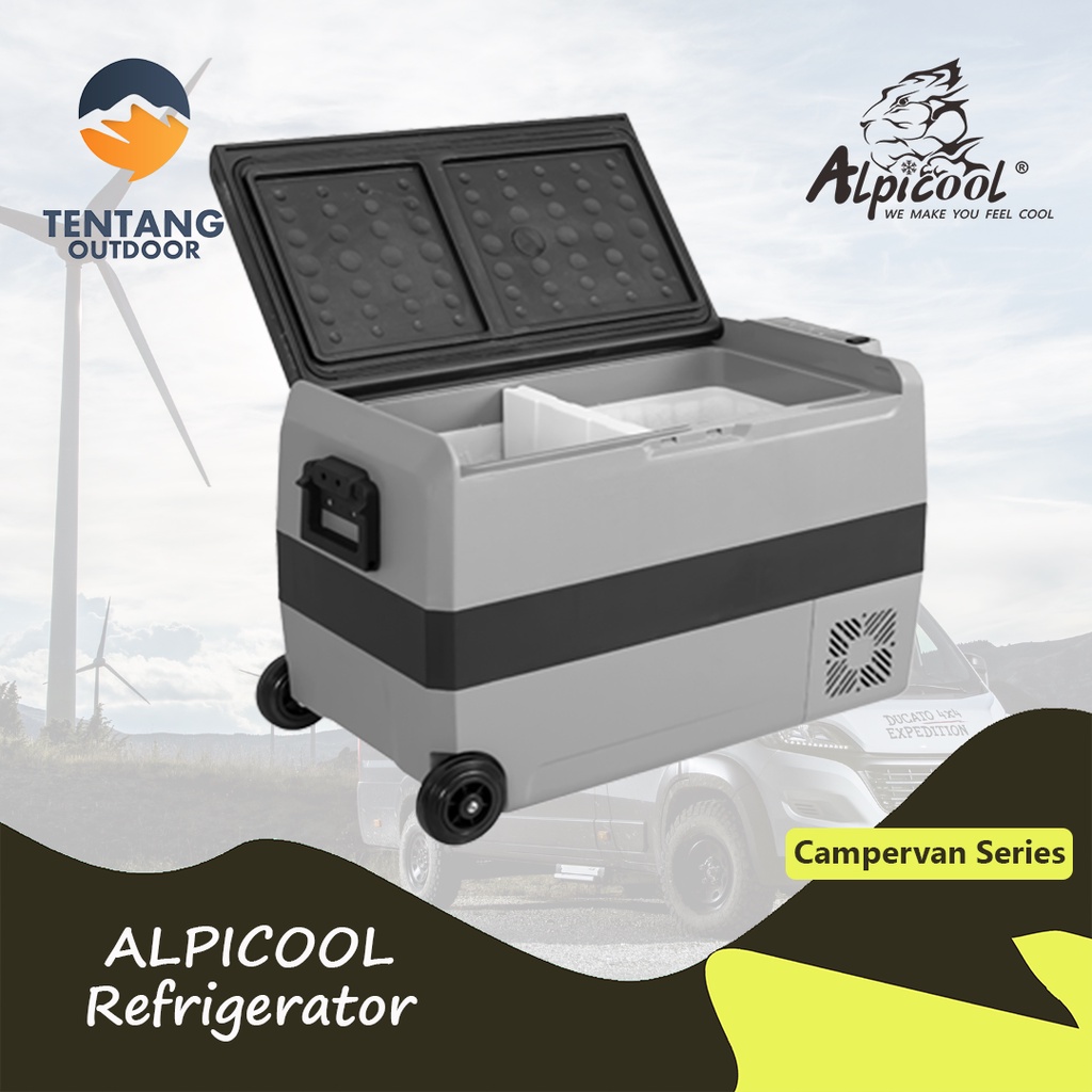 Jual Kulkas Portable Alpicool T50 50L Freezer Mobil Campervan Motorhome ...