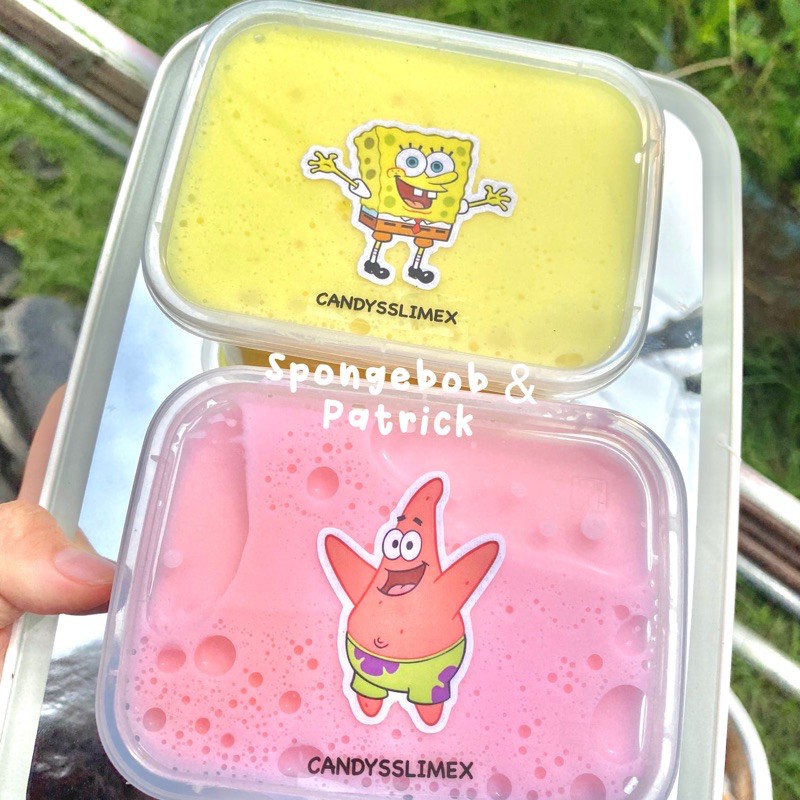 Jual [COD] SLIME P4TRlCK & SPONGEB0B | SLIME BOBA | SLIME MURAH | SLIME ...