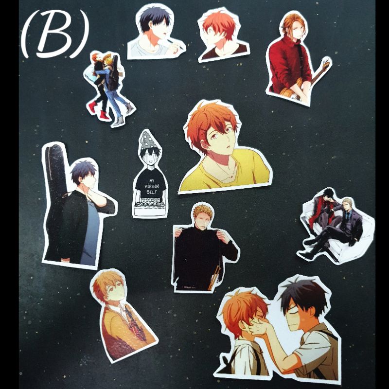 Jual stiker anime/manga GIVEN | Shopee Indonesia