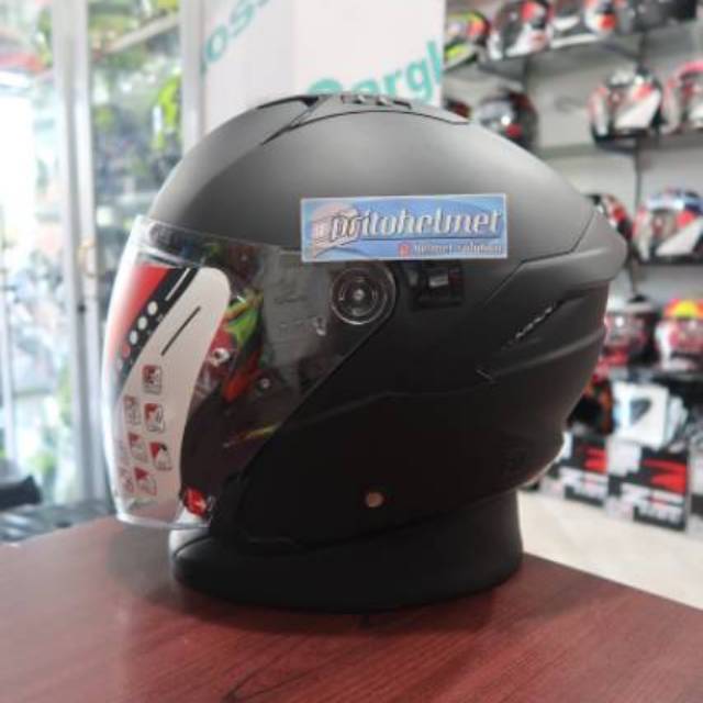 Jual Kyt Nfj Black Matt Visor Shopee Indonesia