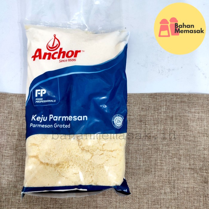 Jual Anchor Parmesan Grated Cheese Repack 100 gram (khusus Gojek/Grab) Shopee Indonesia