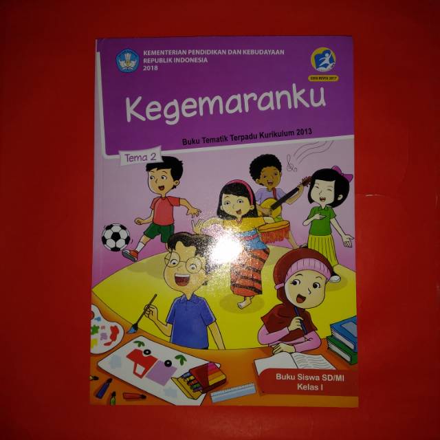 Jual Buku pelajaran tematik SD kelas 1 tema 2 revisi 2017 | Shopee ...
