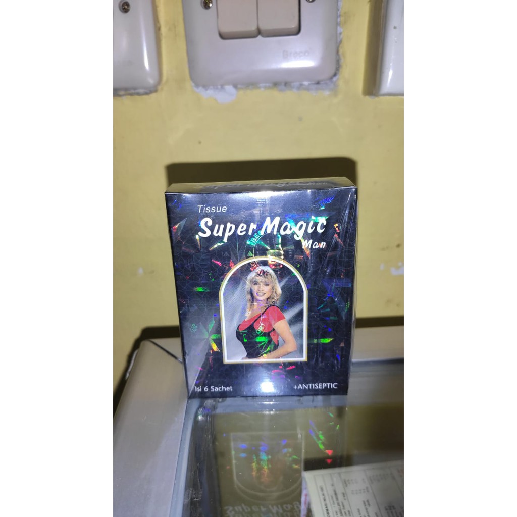 Jual PER BOX TISU SUPER MAGIC HITAM | Shopee Indonesia
