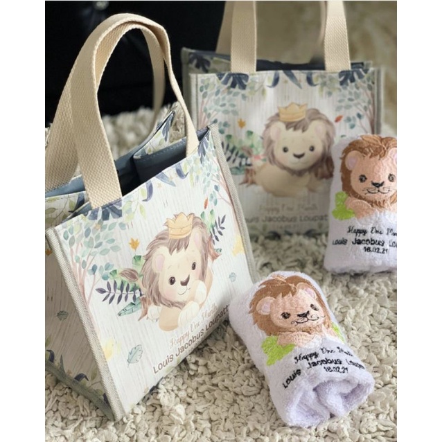Jual Hampers Erica bag & handuk bordir/ handuk/tas wanita/custom/murah ...