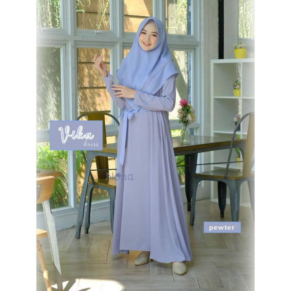 Jual READY VIKA SET DRESS by Nonaboutique - Matterial Royal Twist HQ ...