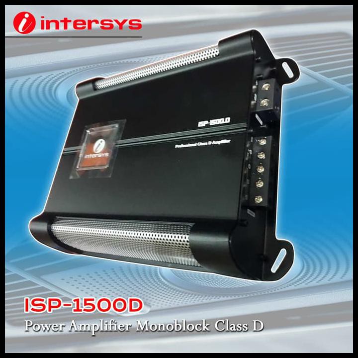 Jual Kualitas Terbaik Power Amplifier Intersys Isp-1500D Monoblock