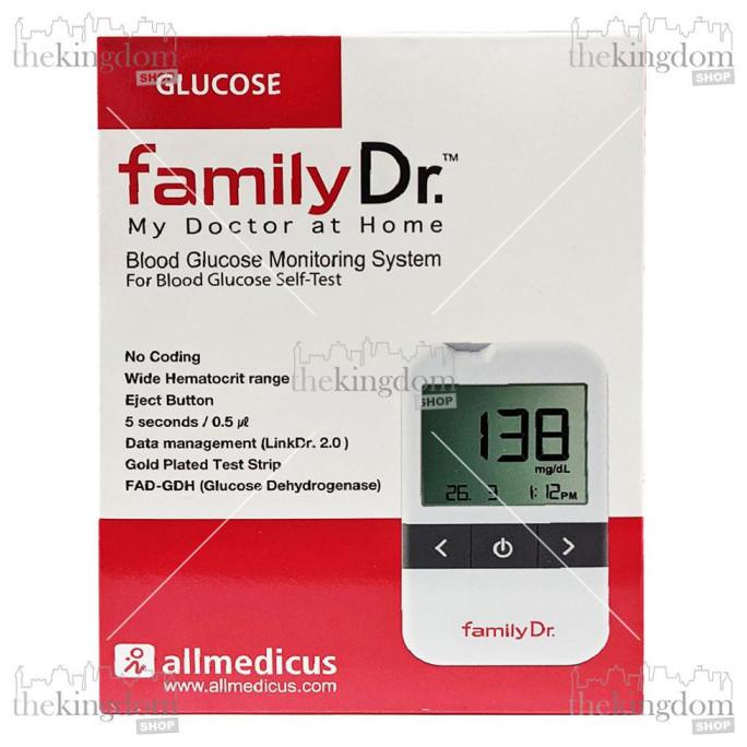 Jual FamilyDr Glucose Meter Alat Cek Gula Darah Glukosa Diabetes ...