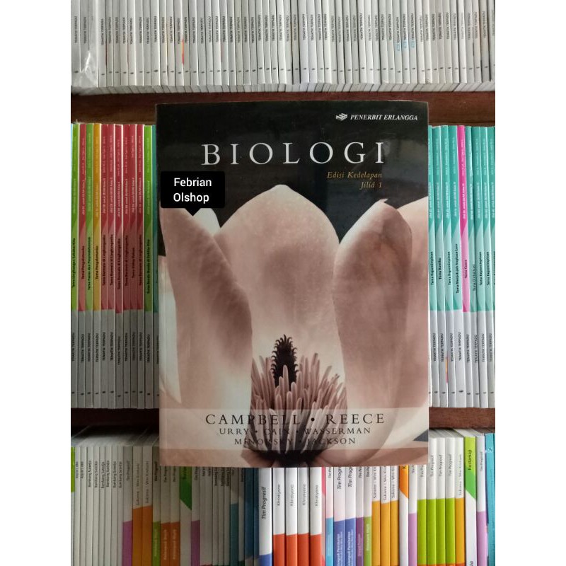 Jual BUKU BIOLOGI CAMPBELL EDISI KEDELAPAN JILID 1 JILID 2 DAN JILID 3 ...