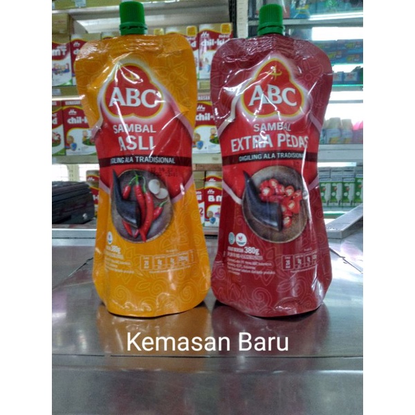 Jual Abc Sambal Extra Pedas Sambal Asli Pouch 380g Shopee Indonesia