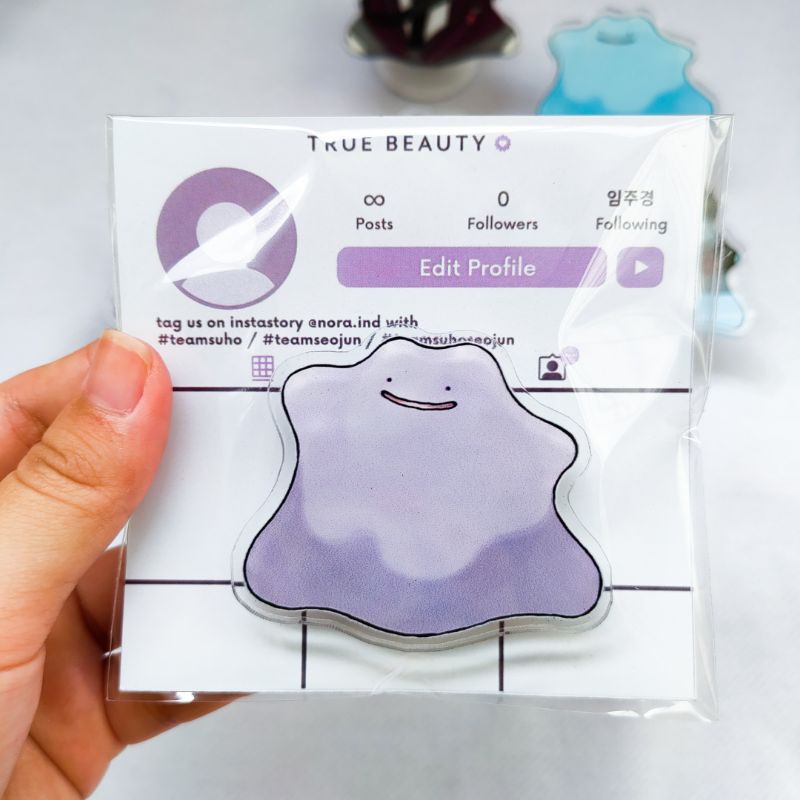 Jual True Beauty Popsocket [ ditto pokemon edition ] | Shopee Indonesia