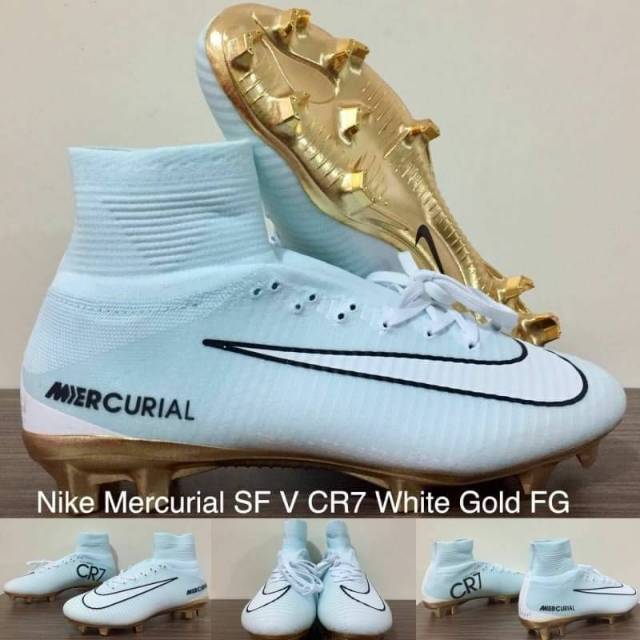 nike cr7 white gold