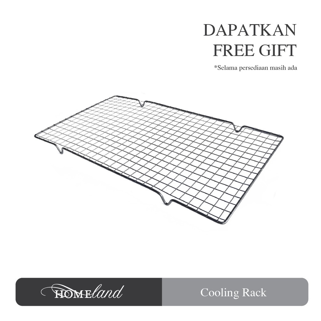 Jual Cooling Rack Grill / Rak Pendingin Kue Tatakan Roti | Shopee Indonesia