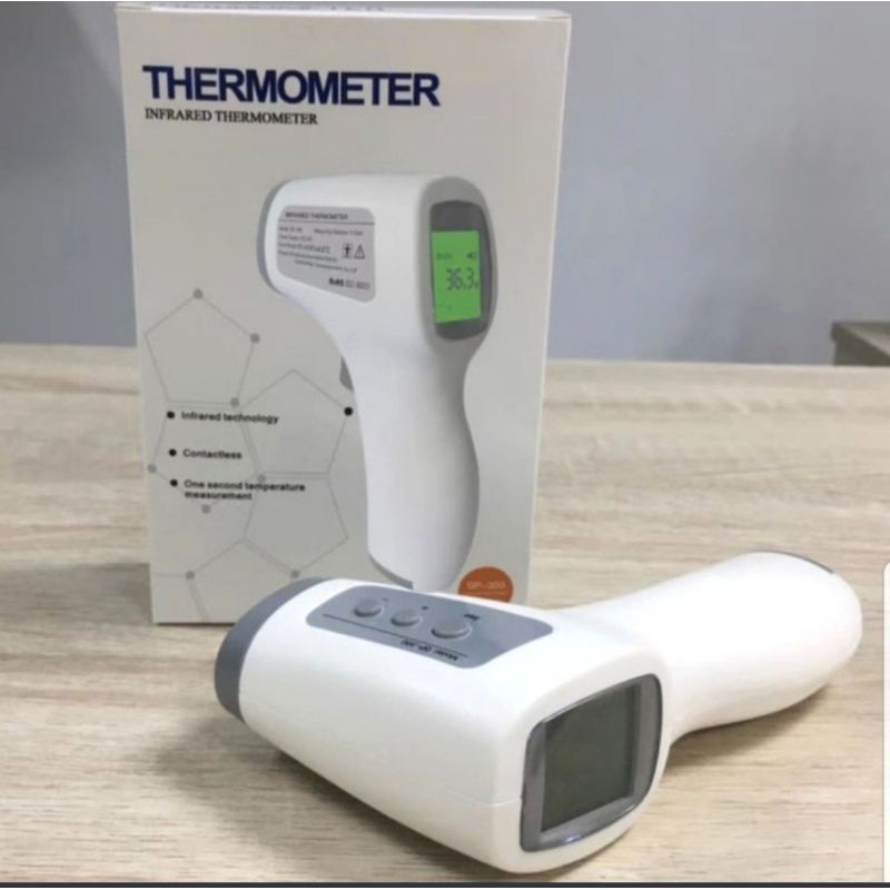 Jual Thermometer Infrared Digital - Thermogun non contact | Shopee ...