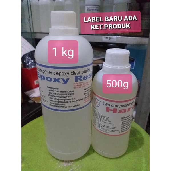 Jual EPOXY RESIN BENING 1,5 KG COATING ART DECO LUAR JAWA WAJIB EXP ...