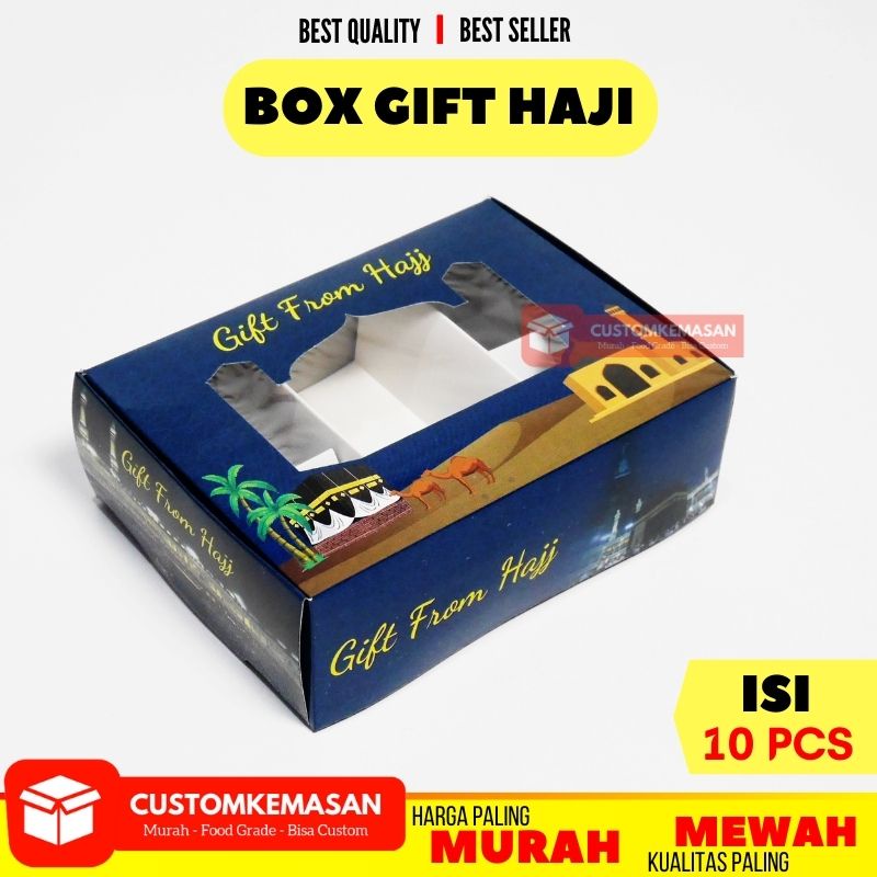 Jual Box Gift Haji Isi 10 Pcs / Box Haji / Dus Haji / Box Umroh / Dus ...