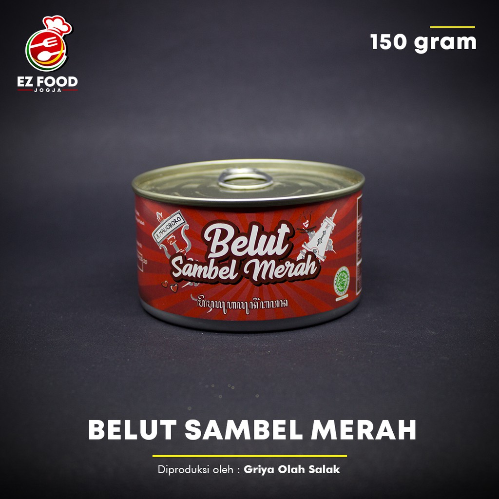 Jual Belut Sambal Mercon Makanan Kaleng Ez Food Jogja Shopee Indonesia