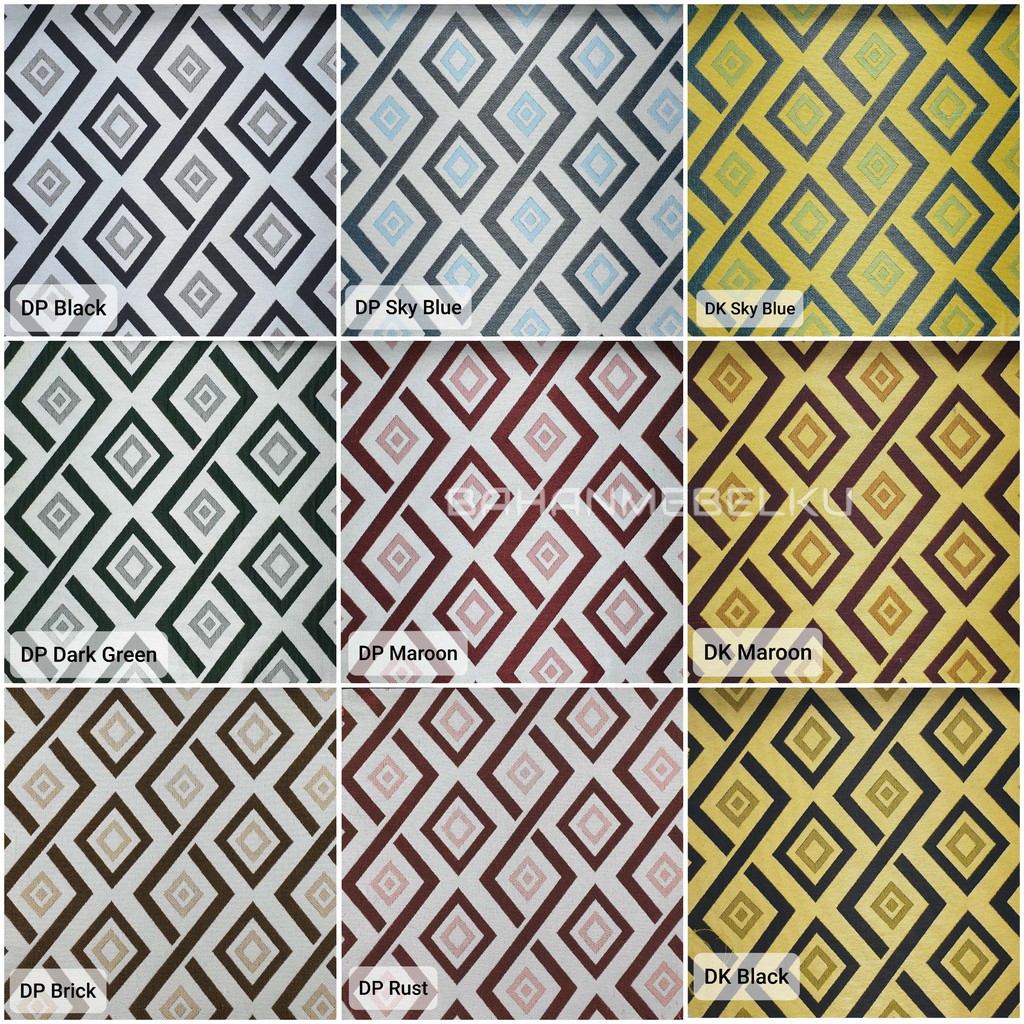 Jual KAIN CORAK - BENETHEN - INTERIOR SOFA MEBEL FURNITURE | Shopee ...