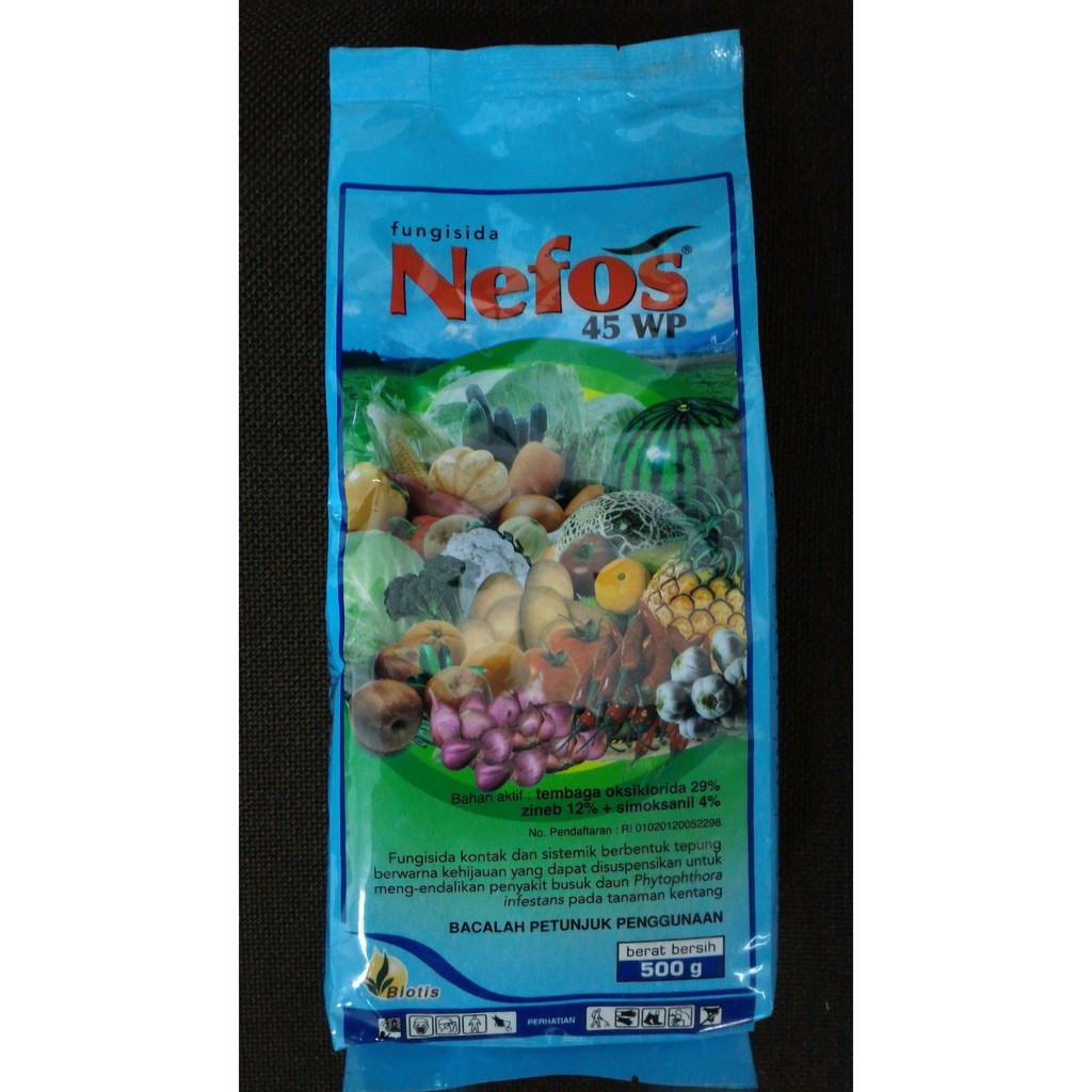 Jual Fungi Nefos 45 Wp 500 Gram 3 Bahan Aktif | Shopee Indonesia