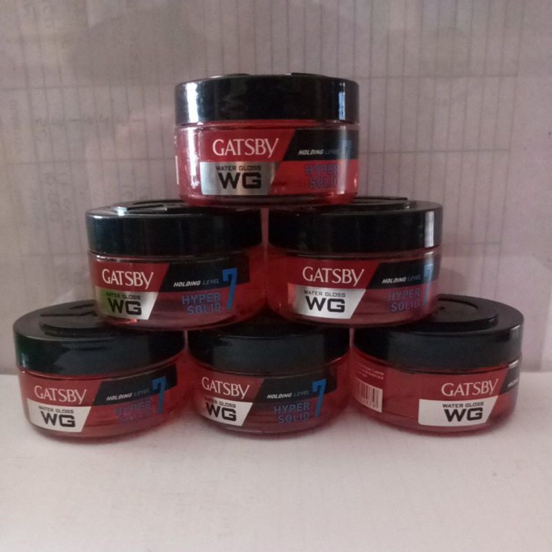 Jual Gatsby Hyper solid Merah 30gr | Shopee Indonesia