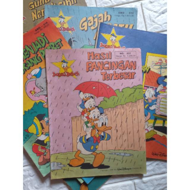 Jual Komik Majalah DONAL BEBEK Walt Disney | Shopee Indonesia