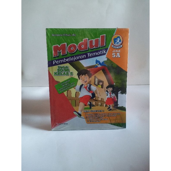 Jual buku modul pembelajaran tematik untuk SD atau MI kelas 5 jilid 5A ...