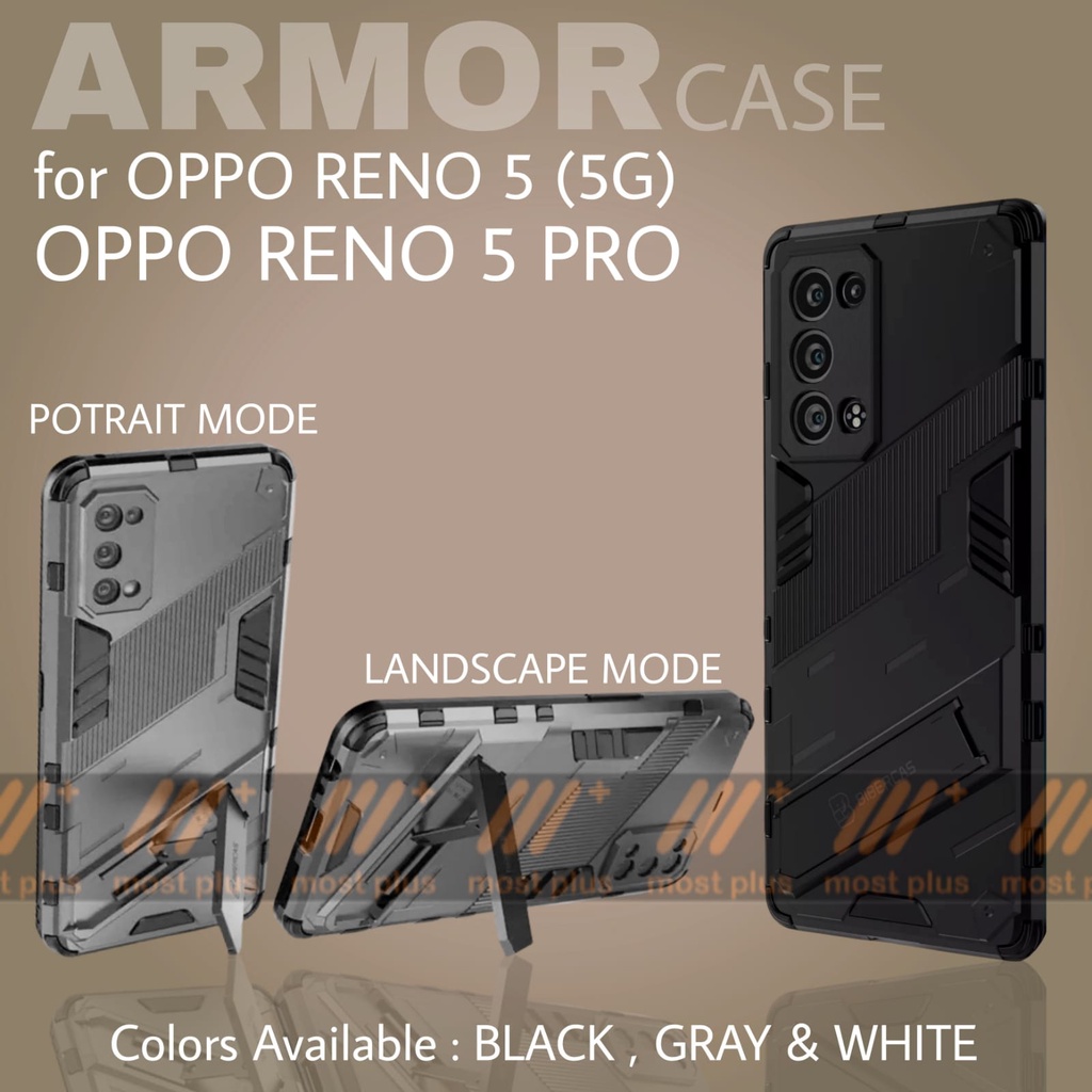 Jual Casing Oppo Reno 5 5G / Oppo Reno 5 Pro Armor Shockproof Case ...
