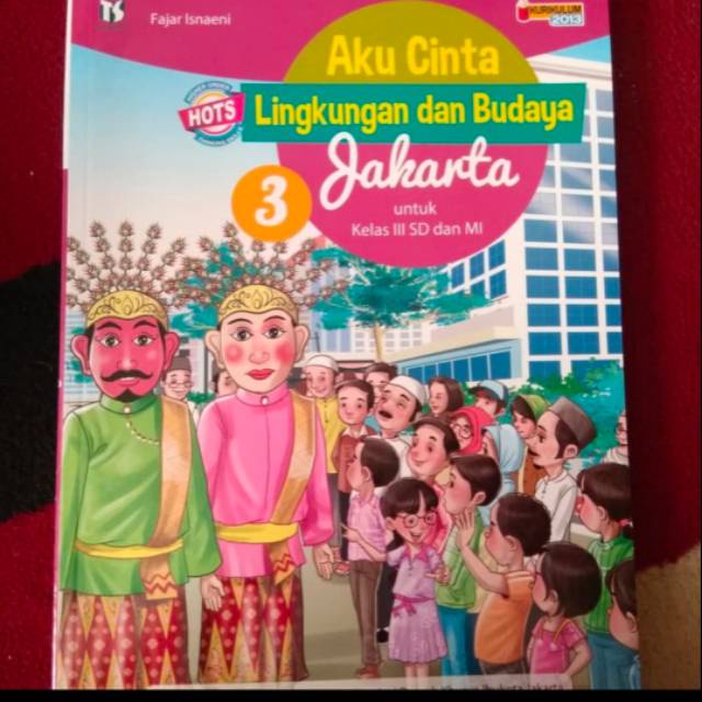 Jual Buku Aku Cinta Lingkungan Dan Budaya Jakarta Kelas Plbj K