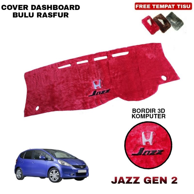 Jual Cover alas karpet pelindung dashboard honda JAZZ ge8 /JAZZ RS 2008