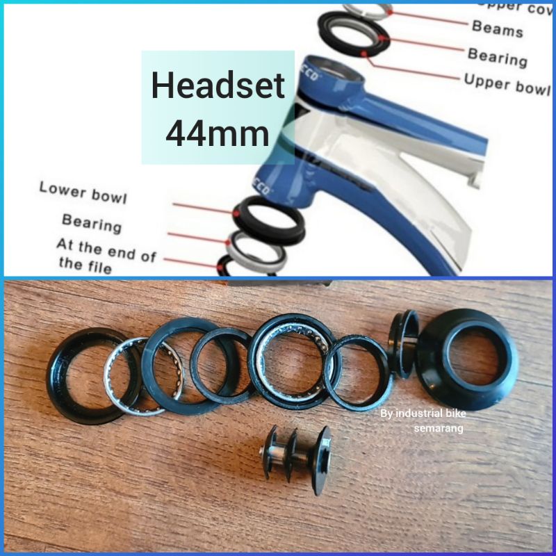 Jual Kualitas Bagus Headset Sepeda 44mm Size Diameter 44 mm Gotri Pelor