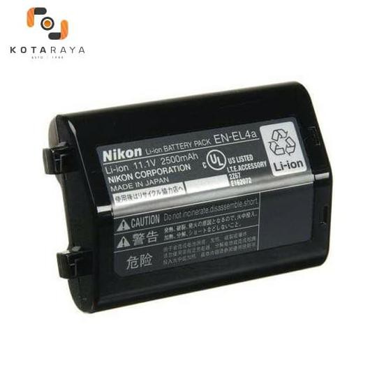 Lot de 1 batterie de rechange EN-EL4A 11,1 V 2800 mAh pour appareil photo Nikon D2H D2Hs D2X D2Xs D3 D3S F6 MH-21 ENEL4 ENEL4A EN EL4A EN EL4